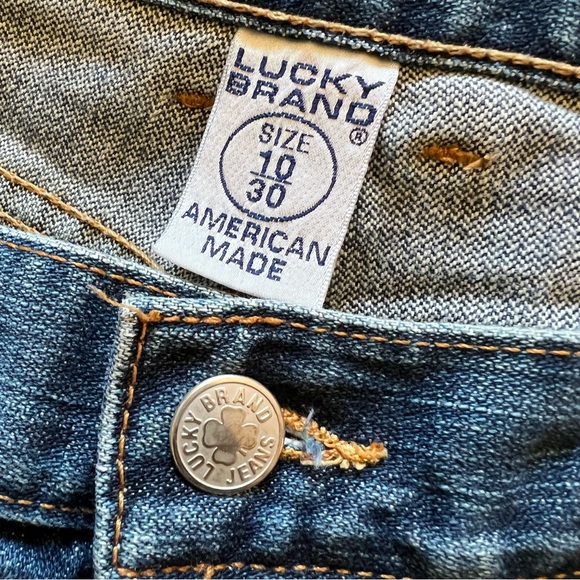 Lucky Brand Dungarees by Gene Montesano Mid-Rise Boot Cut Jeans, Size 10/30 - Picture 8 of 16
